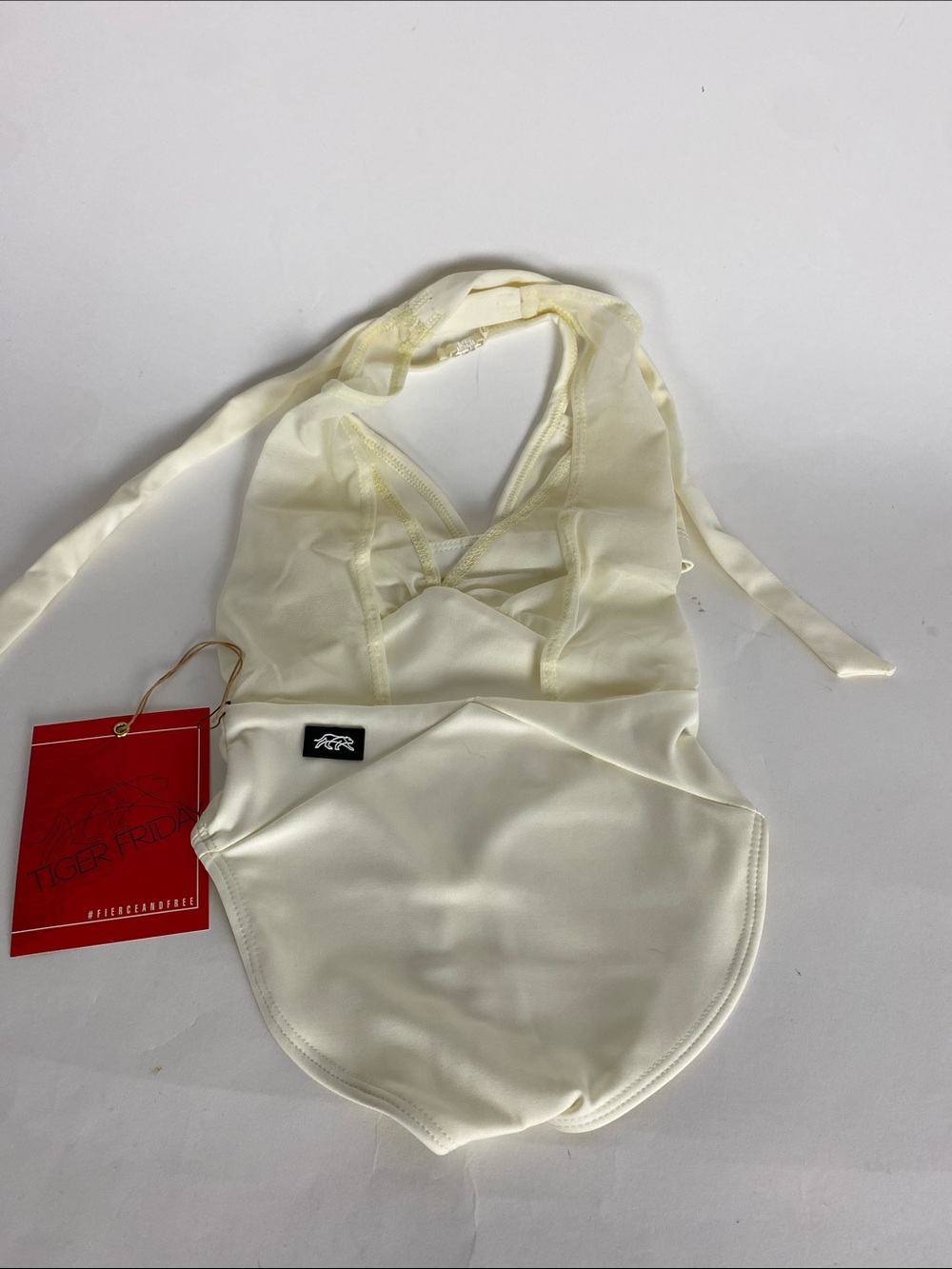 New Tiger Friday Marilyn Leotard ivory child Size CXS
